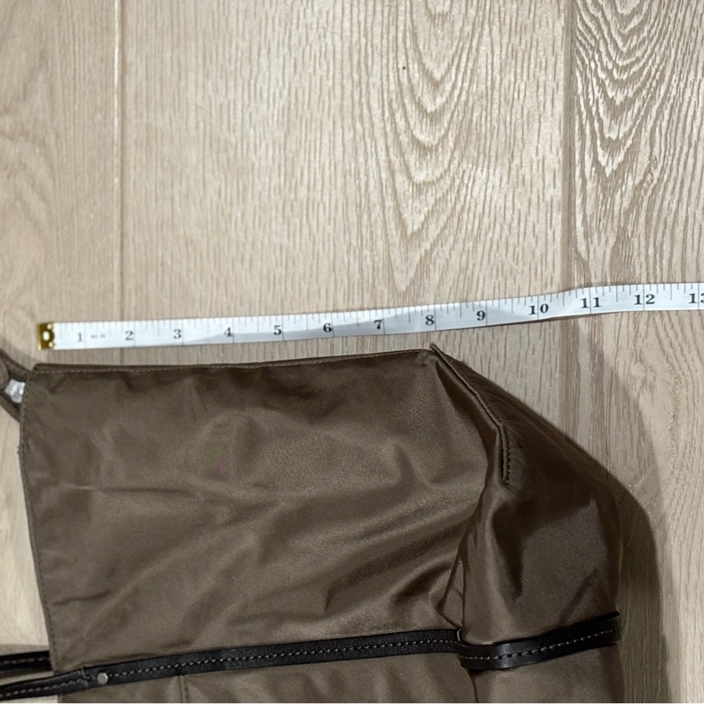 Tumi Dark Brown Nylon Shoulder Tote Bag - Picture 7 of 8